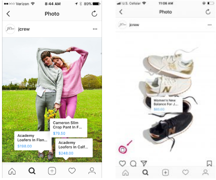 Instagram Shoppable Post