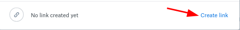 Dropbox - Create link